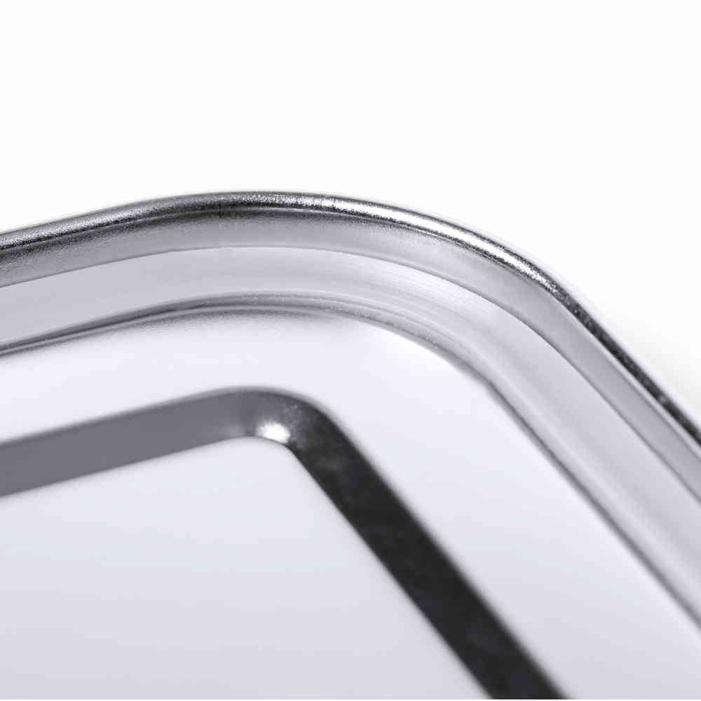 Fiambrera Sostenible de Acero Inoxidable Reciclado para Personalizar con Cierre de Seguridad y Distintivo ECO Shonka 750 ml