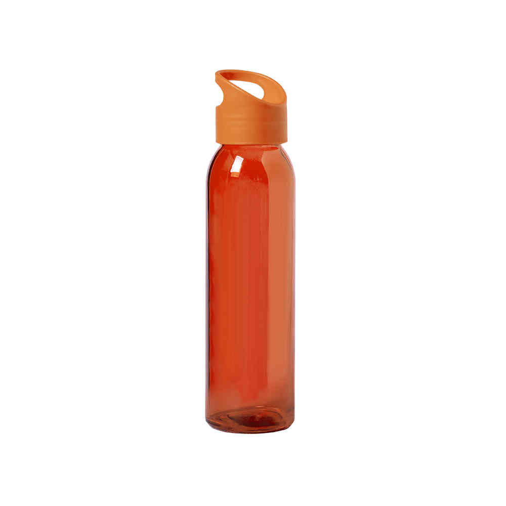 Bidón Oficina de Cristal de Colores Personalizable con Tapón libre de BPA Tinof 470 ml
