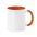 Taza Cerámica Bicolor Blanca Interior Colores Especial Personalización Sublimación Ideal Eventos Harnet 350 ml