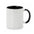 Taza Cerámica Bicolor Blanca Interior Colores Especial Personalización Sublimación Ideal Eventos Harnet 350 ml