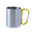 Taza de Acero Inoxidable para Personalizar con Asa Mosquetón en Colores Especial Excursiones y Aire Libre Bastic 210 ml