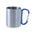 Taza de Acero Inoxidable para Personalizar con Asa Mosquetón en Colores Especial Excursiones y Aire Libre Bastic 210 ml