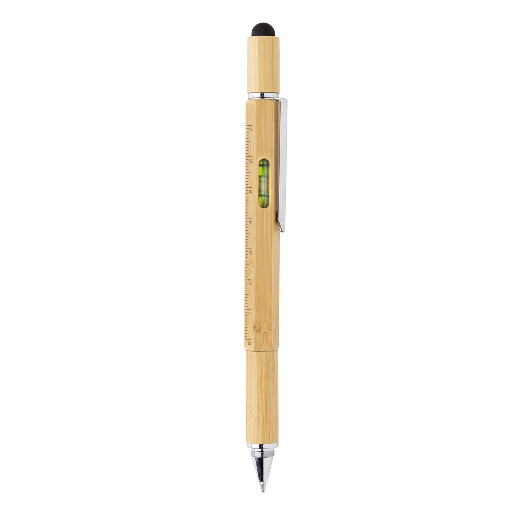 Bolígrafo Multifunción Sostenible de Bambú para Personalizar con Desto