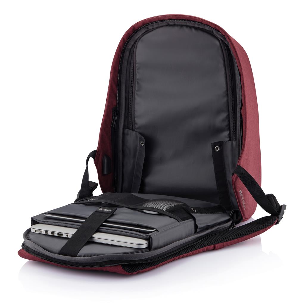 Mochila Antirrobo Ecológica con Trazador de rPET Reciclado Bobby Hero AWARE ™ con Bolsillos para PC y Tablet